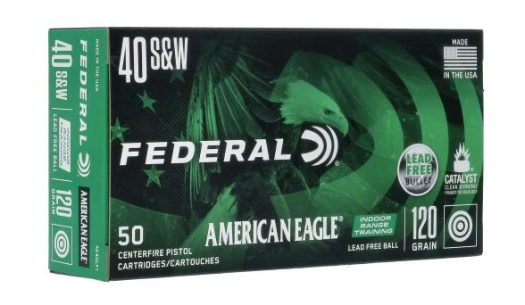 buy Federal AE40LF1 American Eagle 40 S&W 120 gr 50 Bx 10 Cs online