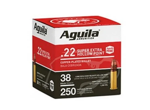 buy AGUILA 22 LR 38gr HV Hollow Point 250RD box online