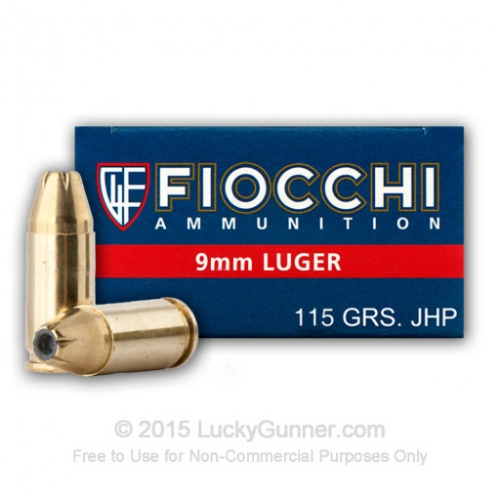 Buy FIO PST DYN 9MM 115 JHP 50 Online