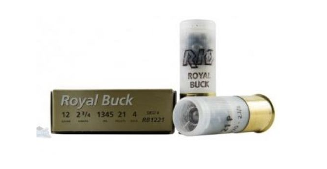 Buy Rio Royal Buck #4Buck 12GA 2-34 21-pellet 5rds online