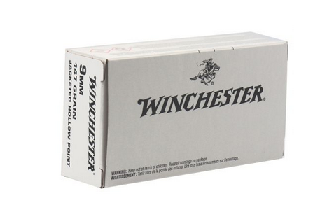 Buy Winchester LE 9mm 147gr JHP 50rd box online