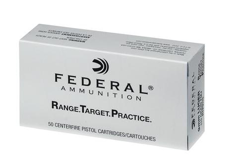 Buy Federal Range and Target 9mm 115 Grain Full Metal Jacket 50rd box online