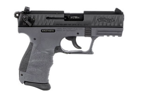 buy Walther Arms P22 .22 LR TUNGSTEN GRAY 10RD CA LEGAL