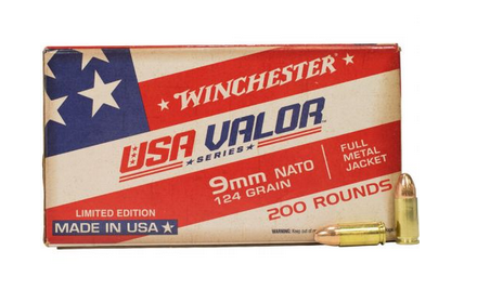 buy WINCHESTER USA VALOR 9MM 124GR 200rd Limited online