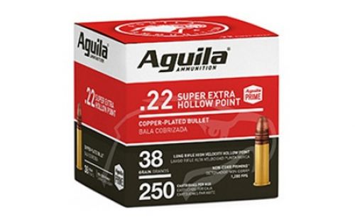 Buy AGUILA .22 LR 38gr HV Hollow Point 250RD box Online