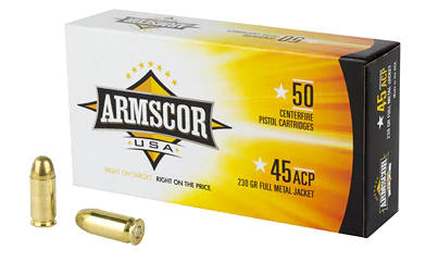 Buy ARMSCOR .45 ACP 230GR FMJ 50rd box Online