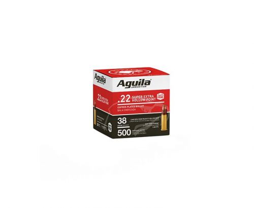 Buy Aguila .22 LR HV Hollow Point 38GR 500rds Online