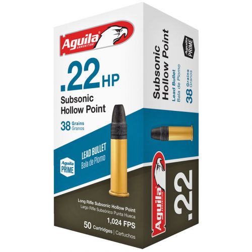 Buy Aguila 1B222268 .22 LR 38 GR SUBSONIC 50 Round Box Online
