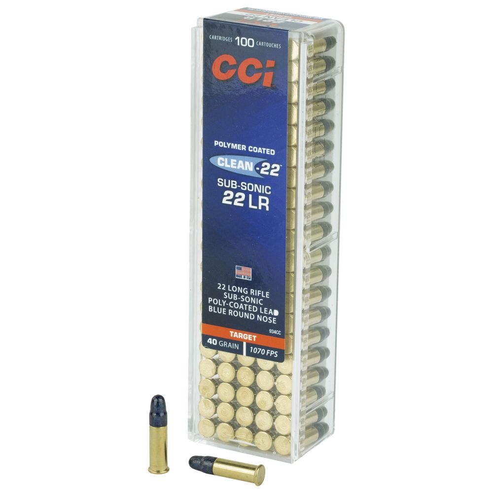 Buy CCI 934CC Target & Plinking .22 LR 40gr Lead Round Nose 100rd box Online