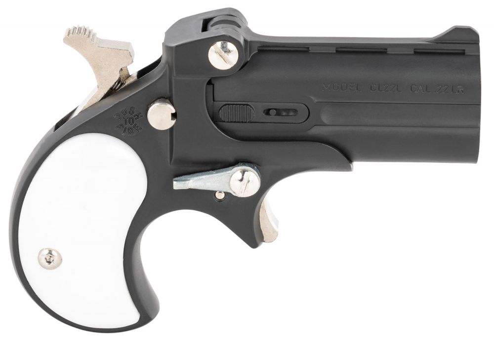 Buy Cobra Firearms PISTOLBEARMAN IND CL22LBP .22 LR 2.4 2rds Black WPearl Grips Online