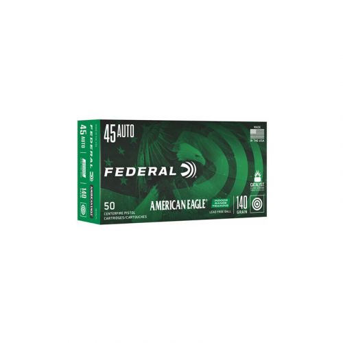 Buy Federal AE45LF1 .45 ACP Range and Target 140gr FMJ 50rd box Online