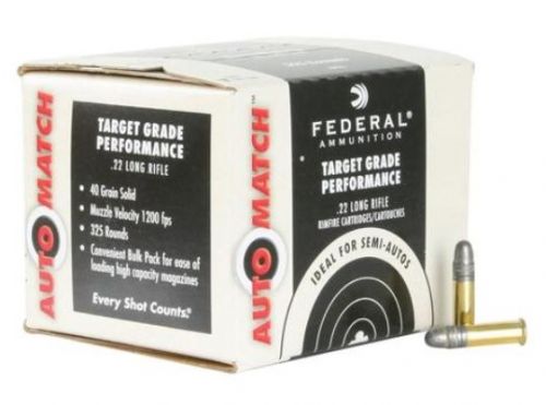 Buy Federal AutoMatch 22LR 40gr Lead 325rd pack Online