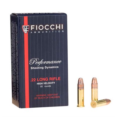 Buy Fiocchi Shooting Dynamics .22 LR 38gr CPHP 50/bx (50 rounds per box) Online