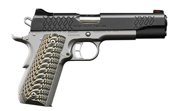 Buy Kimber 3000351 Aegis Elite Custom Pistol - 45 ACP 5 IN. Barrel, StaIN.less Steel Frame 8Rd Online