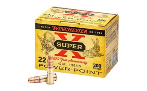 Buy WINCHESTER 100 YEAR ANNIVERSARY .22 LR 40 PP 300RD BOX Online