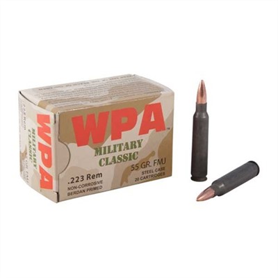 Buy WOLF 223 55GR. FMJ CLASSIC 20rd box Online