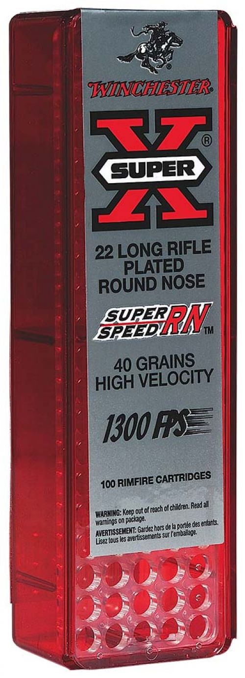 Buy Winchester .22 LR Super X 40 Gr Round Nose 100/bx Online
