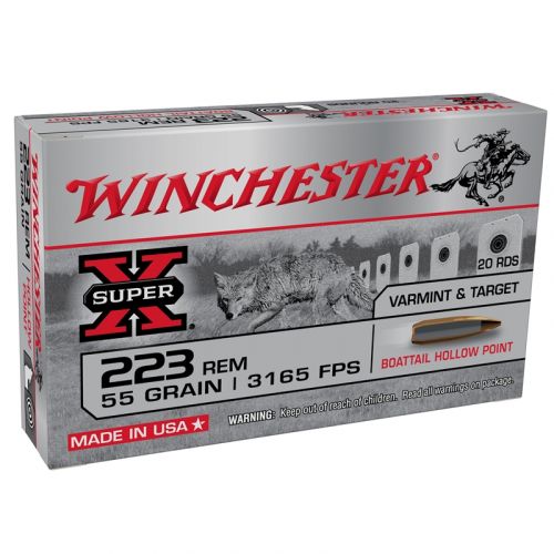 Buy Winchester Super-X W223HP55 .223 Remington 55gr BTHP 20rd box Online