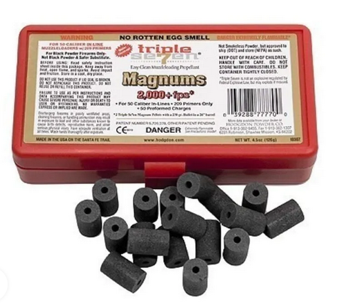 Buy Hodgdon Triple Seven Black Powder Substitute 50 Caliber Magnum 60 Grain Pellets Package of 50 Online