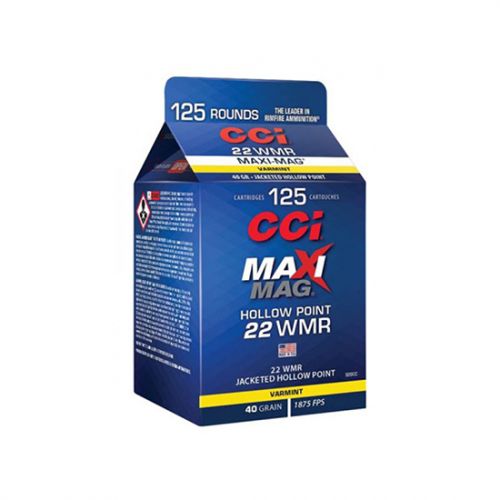 Buy CCI Maxi Mag Pour Pack 22MAG 30gr V-Max 125rd Online