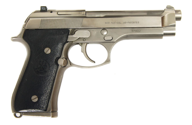 BUY BERETTA 96D 40SW DAO STAINLESS POLICE TRADES ONLINE