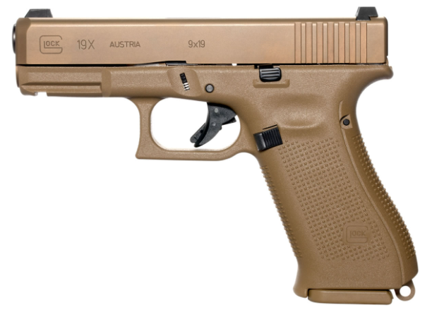 Buy Glock 19x 9mm Full-Size FDE Pistol with 17 Round Magazine Online