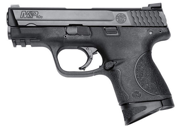 Smith & Wesson M&P40C 40 S&W Compact Size Centerfire Pistol with No Thumb Safety