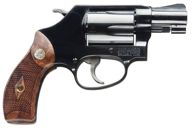 Smith & Wesson Model 36 Classic 38 Special J-Frame with Wood Grips