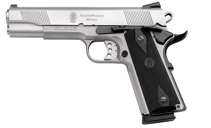Smith & Wesson SW1911 45 ACP Stainless Centerfire Pistol
