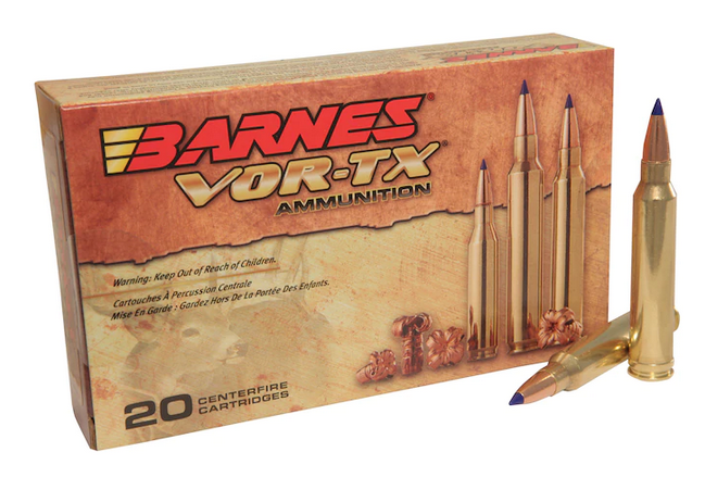 Buy Barnes VOR-TX Ammunition 300 Winchester Magnum 165 Grain TTSX Polymer Tipped Spitzer Boat Tail Lead-Free Box of 20