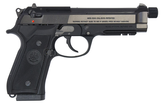 Buy Beretta 92 A1 9mm Pistol with Checkered Black Polymer Grip Online
