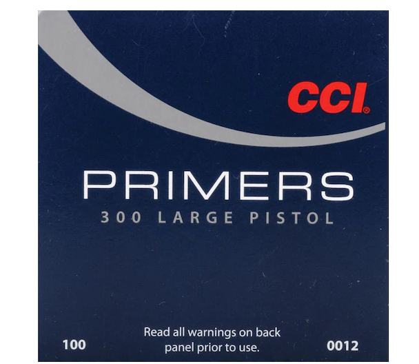 Buy CCI Large Pistol Primers #300 Box of 1000 (10 Trays of 100)