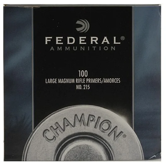 Buy Federal Large Rifle Magnum Primers #215 Box of 1000 (10 Trays of 100)