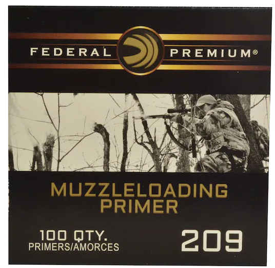 Buy Federal Premium Primers #209 Muzzleloading Box of 100 Online