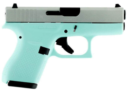 Buy Glock 42 380 Auto (ACP) 3.25in Robin Egg Blue Pistol - 6+1 Rounds