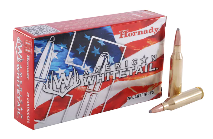 Buy Hornady American Whitetail Ammunition 243 Winchester 100 Grain Interlock Spire Point Boat Tail Box of 20