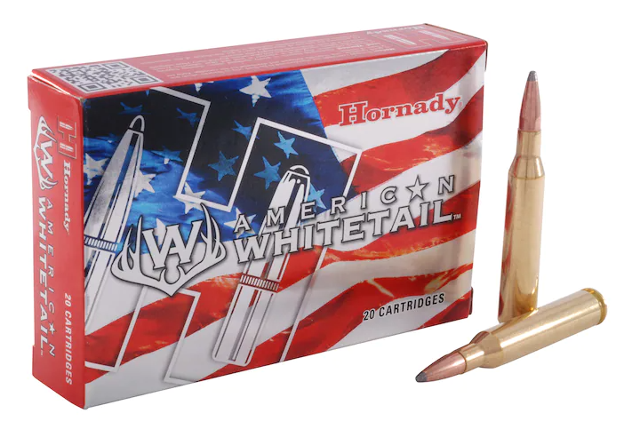 Buy Hornady American Whitetail Ammunition 25-06 Remington 117 Grain Interlock Spire Point Boat Tail Box of 20