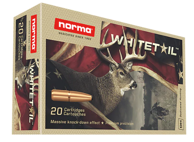 Buy Norma Whitetail Ammunition 30-06 Springfield 150 Grain Jacketed Soft Point Box of 20 Online