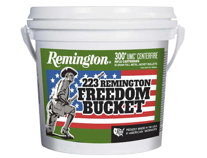 Buy Remington UMC Ammunition 223 Remington 55 Grain Full Metal Jacket Bucket of 300