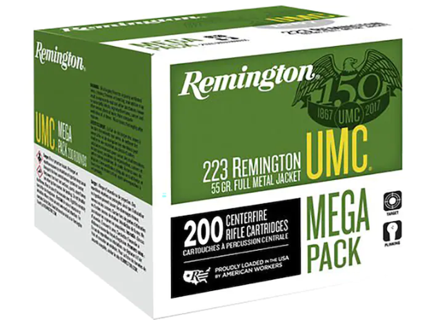Buy Remington UMC Ammunition 223 Remington Jacketed Hollow Point Online