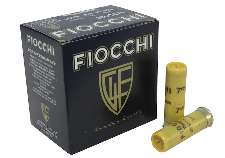 Fiocchi Exacta Superior Target Trainer Ammunition 20 Gauge 2-3 4 3 4 oz #7-1 2 Shot
