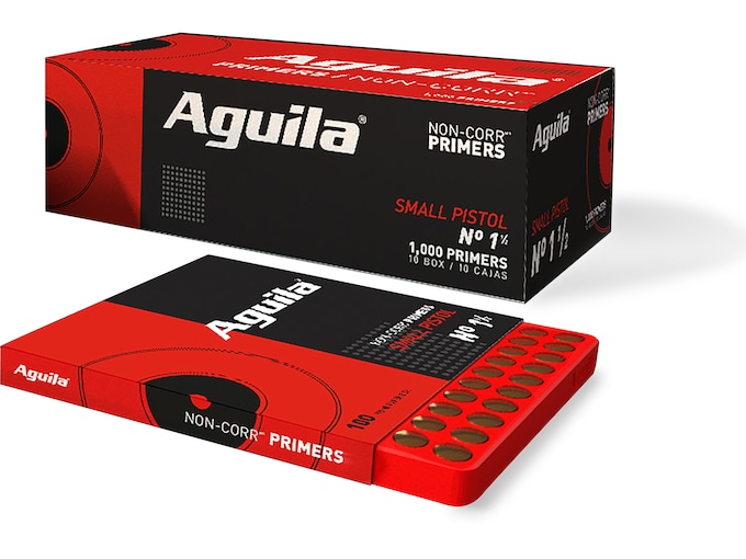 Buy Aguila Small Pistol Primers 1-1 2 Box of 1000 Online