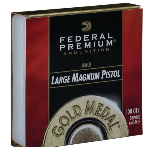 Buy Federal Gold Medal Centerfire Large Magnum Pistol Match Primer .155 cal 1000/ct Online