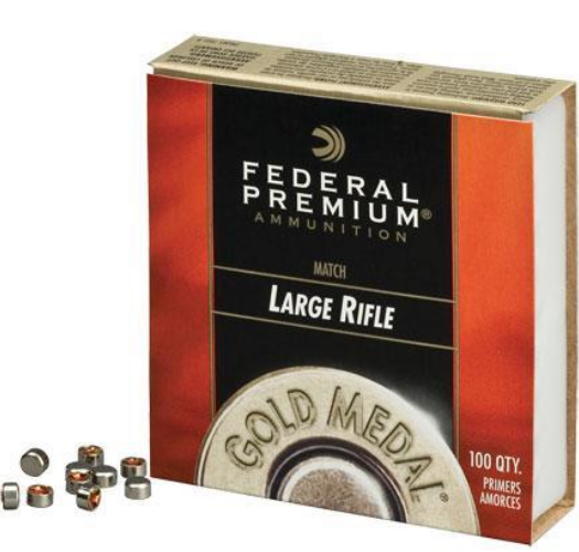 Buy Federal Premium Gold Medal Centerfire Primers-Large Rifle Match Online