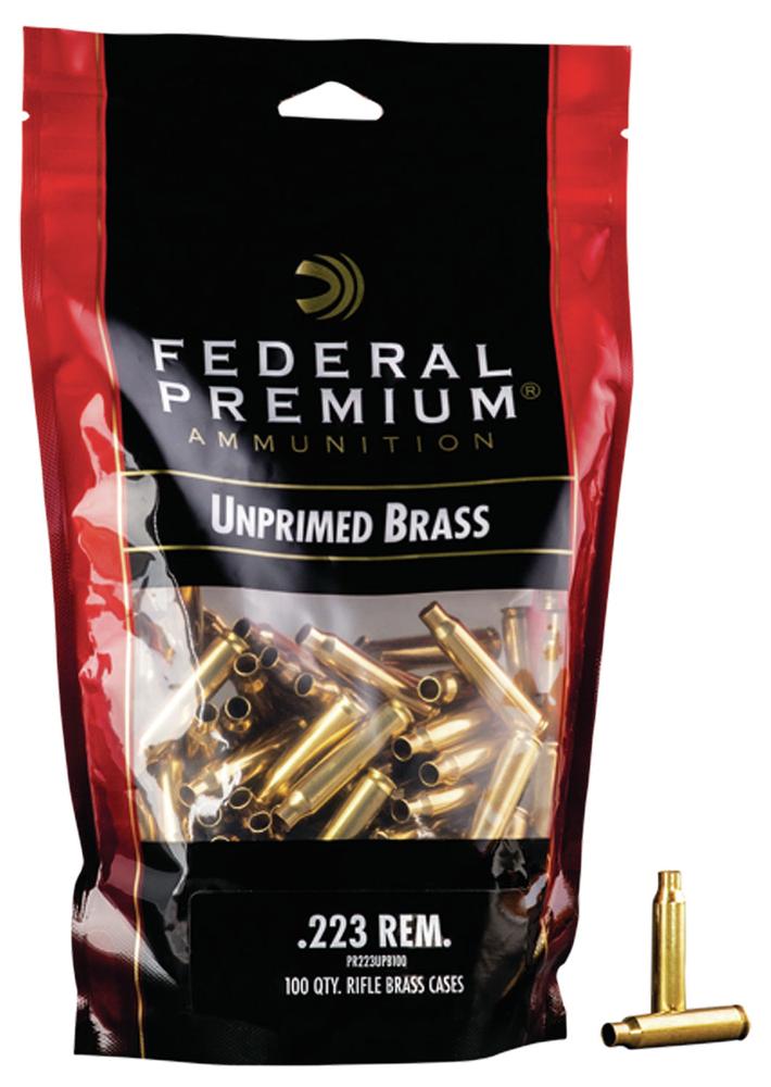 Buy Federal Gold Medal Rifle Brass 223 Rem - Unprimed Bagged Brass Online