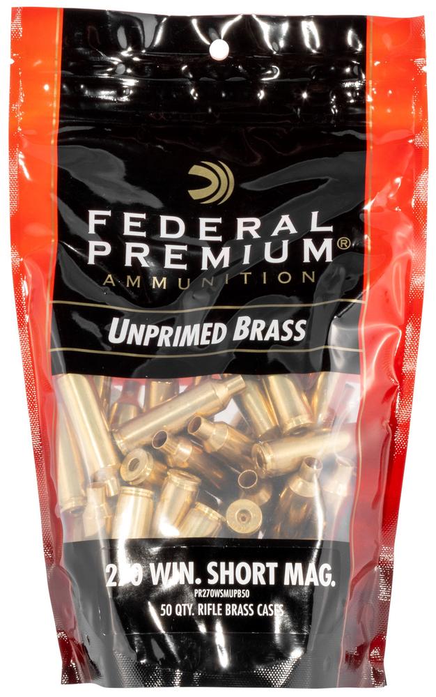 Buy Federal Gold Medal Rifle Brass 270 Wsm - Unprimed Bagged Brass Online