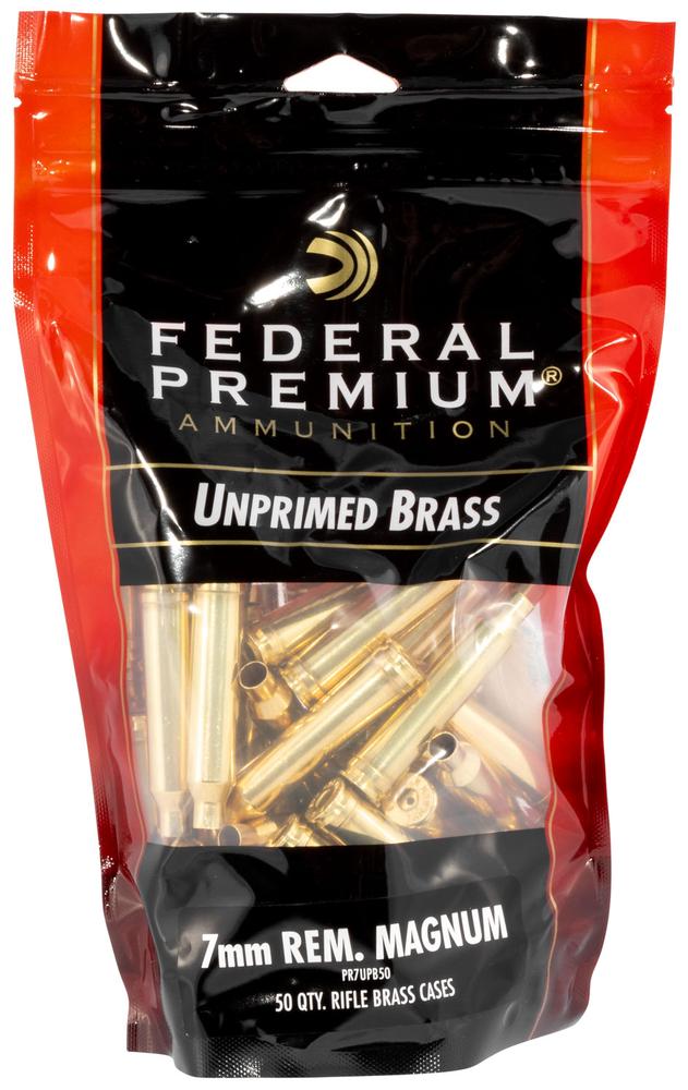 Buy Federal Gold Medal Rifle Brass 7 Mm Mag - Unprimed Bagged Brass Online