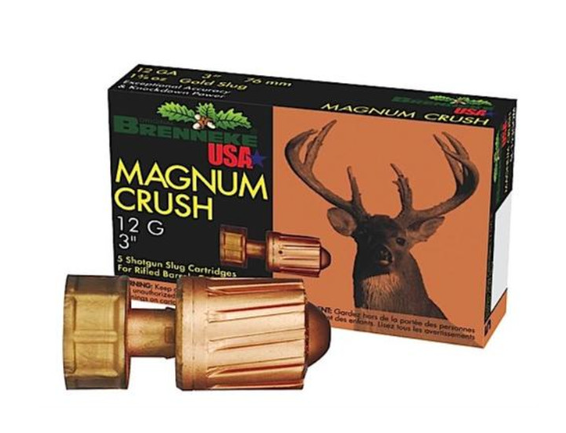 Buy Brenneke Magnum Crush 12 ga 3 1-1 2 oz Slug 5rd Box Online