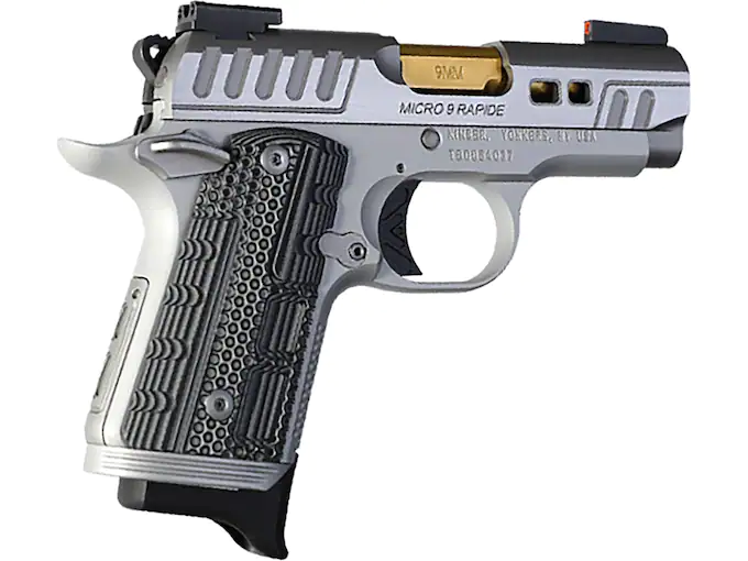 Buy Kimber Micro 9 Rapide Dawn Semi-Automatic Pistol 9mm Luger 3.15 Barrel 7-Round Gold Stainless Online