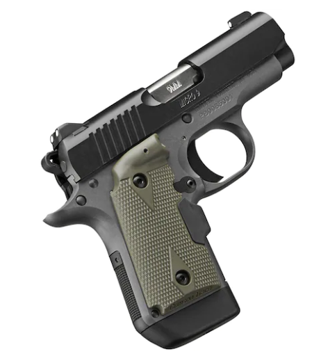 Buy Kimber Micro 9 Woodland Night (LG) Semi-Automatic Pistol 9mm Luger 3.15 Barrel 7-Round Black Olive Drab